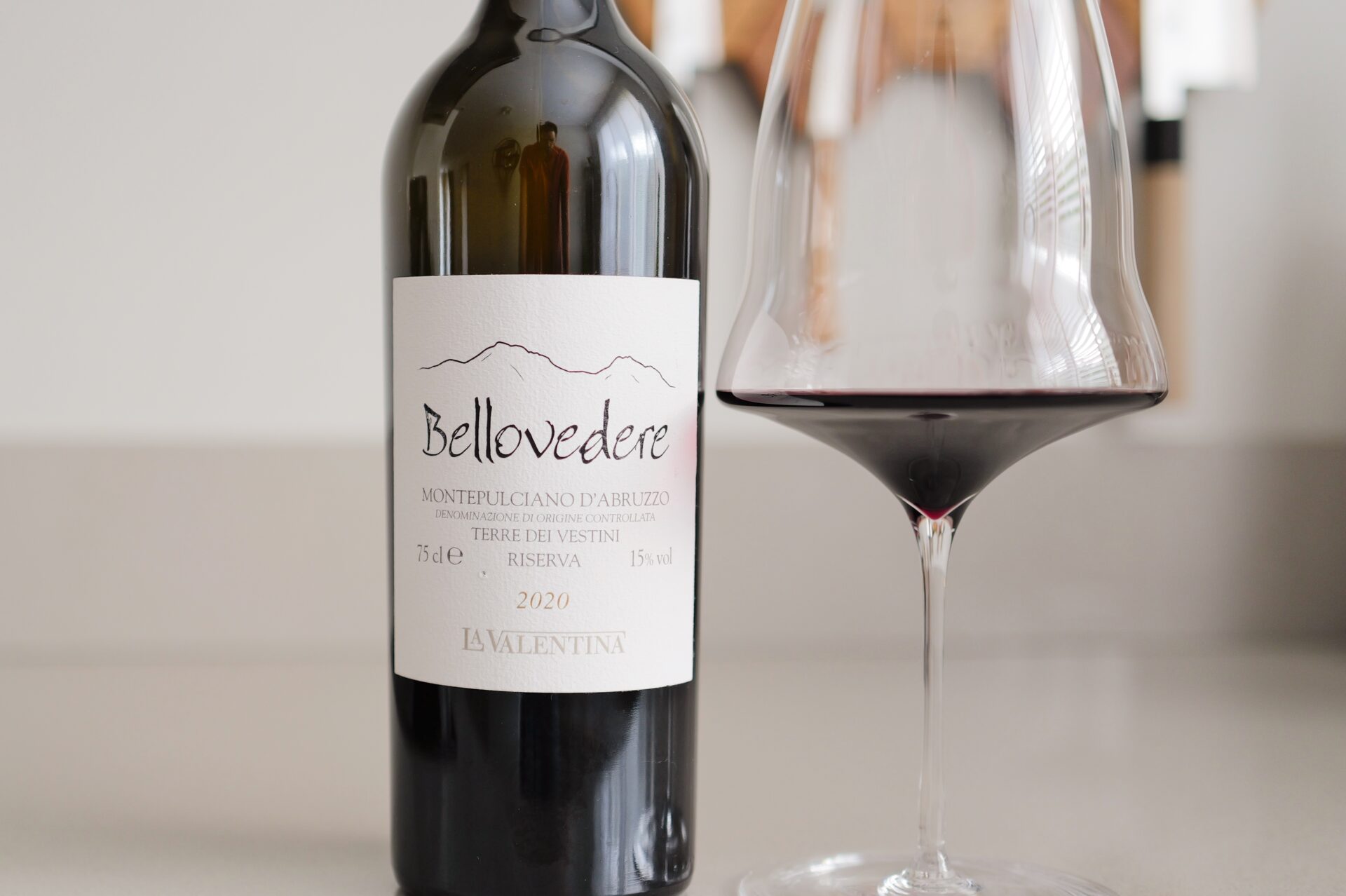 Bellovedere 2020 van La Valentina, een Montepulciano d'Abruzzo uit Spoltore, Abruzzo