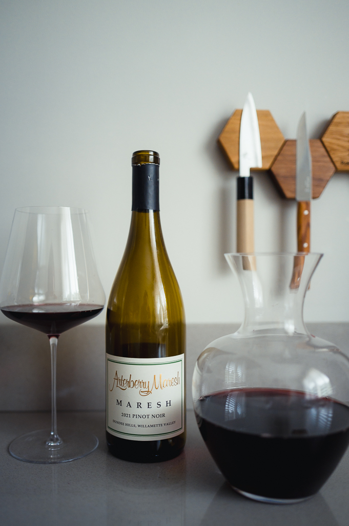 Fles Arterberry Maresh Pinot Noir 2021 uit de Dundee Hills, Oregon