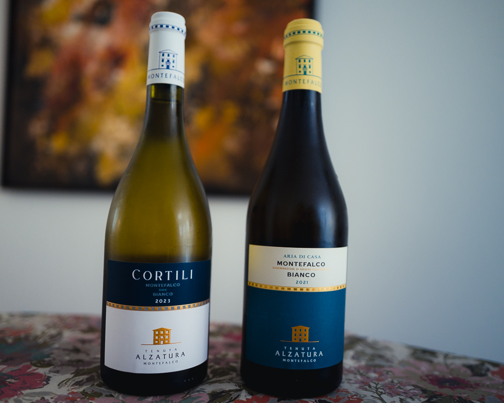 Fles Tenuta Alzatura Trebbiano Spoletino biologische wijn uit Umbrië