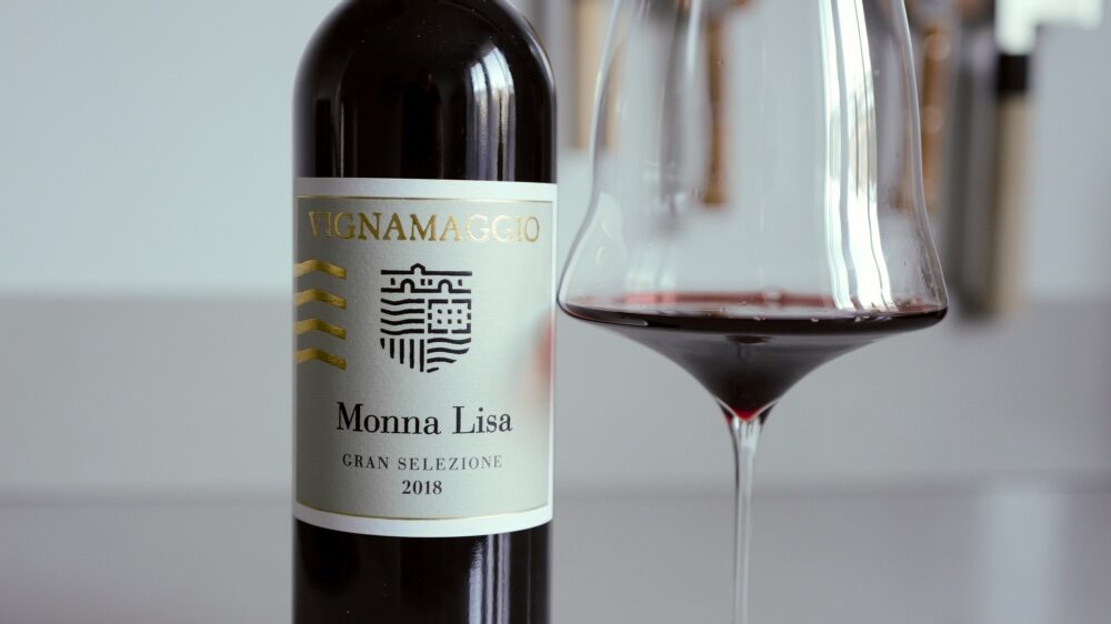 Fles Vignamaggio Monna Lisa Gran Selezione 2018 uit de Chianti Classico