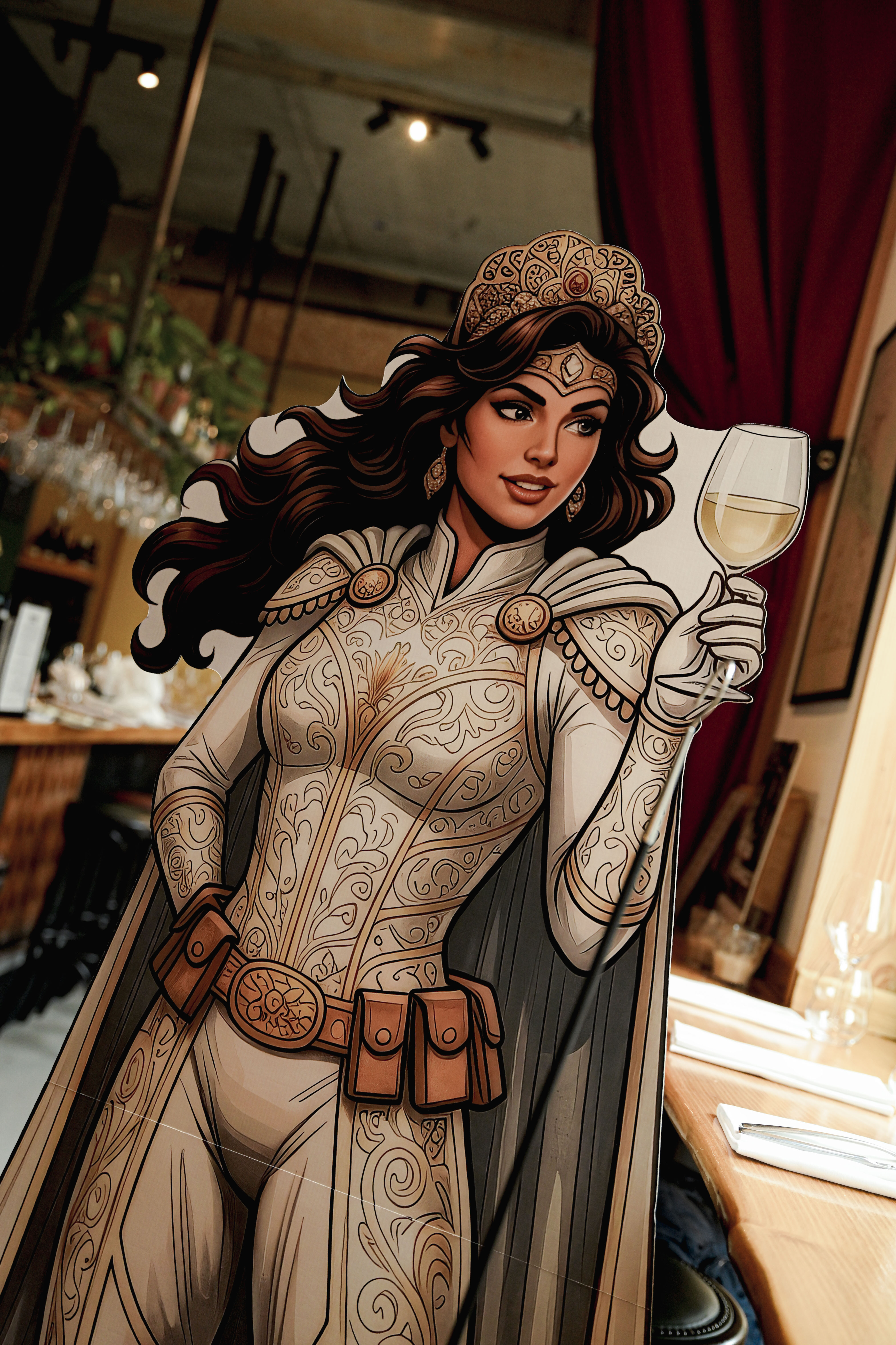 Twaalf glazen Fino op een rij