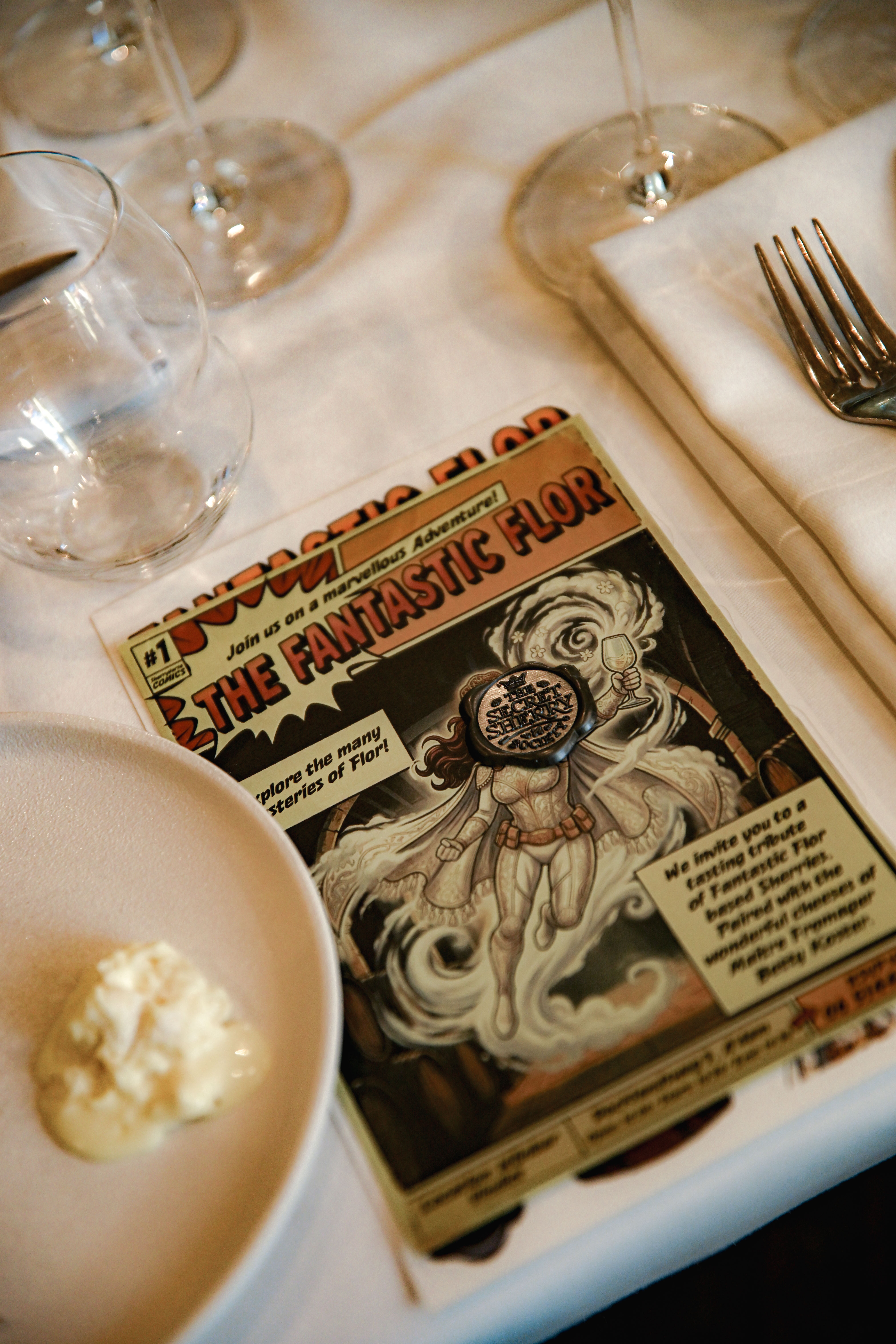 Sfeerbeeld van de Secret Sherry Society avond in Vindict