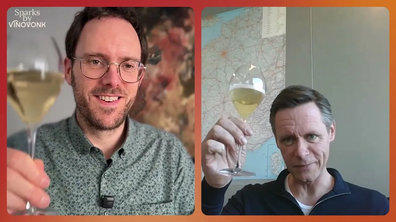 Lancering Sparks by VinoVonk: Joshua van Mijn Champagne Moment over Jean Laurent Blanc de Blancs